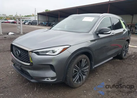 2021 Infiniti Qx50 Luxe Awd from USA, damaged, VIN 3PCAJ5BB7MF126327